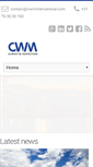 Mobile Screenshot of cwminternational.com